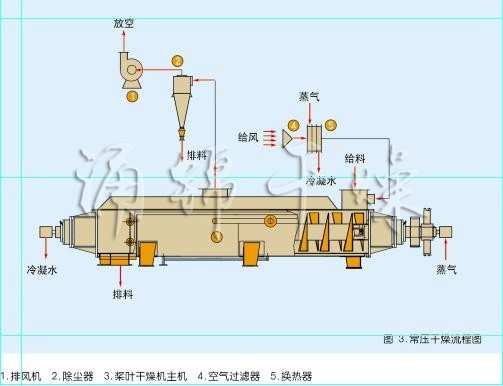 淀粉专用桨叶干燥机